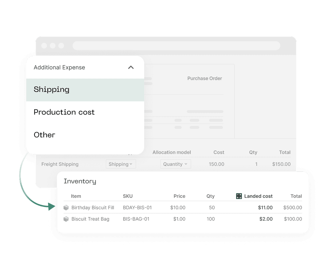 Drive smarter decisions with accurate landed costs