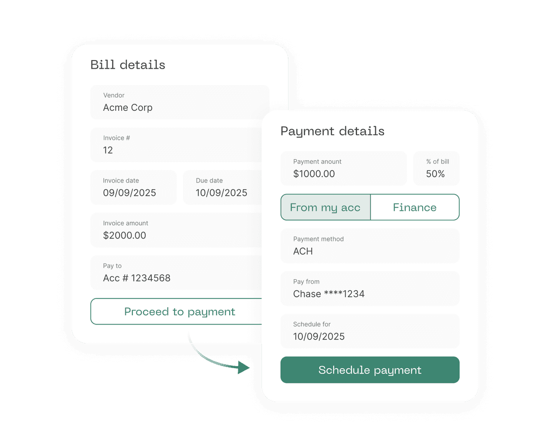 Order, track, and pay for inventory without the hassle