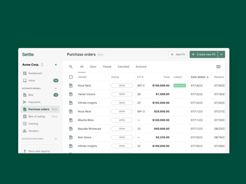 Your purchasing process. Made simple.